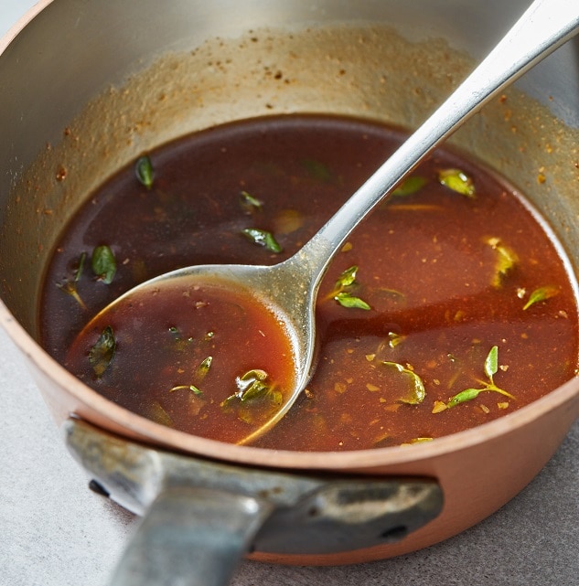 Italiaanse vleesjus Italiaanse vleesjus